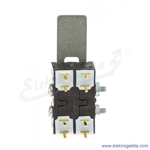 Łącznik krańcowy miniaturowy 83-133 54 A2 LO podwójny z dźwignią do obwodów drukowanych 2Z+2R złocony Łącznik krańcowy miniaturowy 83-133 54 A2 LO podwójny z dźwignią do obwodów drukowanych 2Z+2R złocony