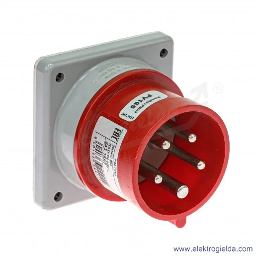 Wtyczka tablicowa 243.1697 5P 16A IP44 Wtyczka tablicowa 243.1697 5P 16A IP44