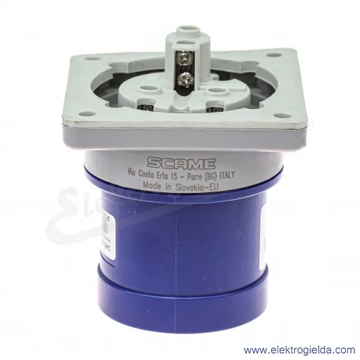 Wtyczka tablicowa 243.3293 odbiornikowa 3x32 2P+E, IP44 Wtyczka tablicowa 243.3293 odbiornikowa 3x32 2P+E, IP44