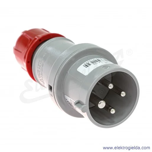 Wtyczka 213.1636 4x16A 3P+PE 6h IP44 montaż na kabel Wtyczka 213.1636 4x16A 3P+PE 6h IP44 montaż na kabel