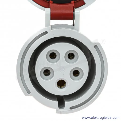 Gniazdo przenośne 5x32A 3P+N+PE Gniazdo przenośne 5x32A 3P+N+PE