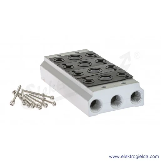 Płyta zaworowa G1/4, 4*5/2 do serii V51, V51B504
Płyta zaworowa G1/4, 4*5/2 do serii V51, V51B504