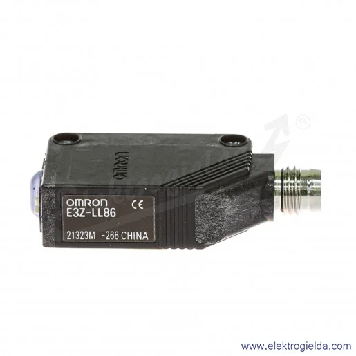 Czujnik optycznyE3Z-LL86 odbiciowy laserowy z eliminacja tła PNP NO/NC Sn 300mm złącze M8 4-pin Czujnik optycznyE3Z-LL86 odbiciowy laserowy z eliminacja tła PNP NO/NC Sn 300mm złącze M8 4-pin