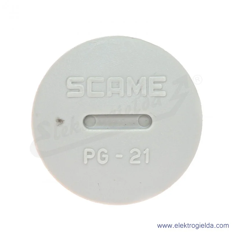 Zaślepka 805.3385 szara PG21 do otworu fi29, IP66 Zaślepka 805.3385 szara PG21 do otworu fi29, IP66