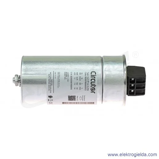 Kondensator mocy biernej R2057900000CZ, CLZ-FP-44/6,25 6,25kVar(440V) 5kVar(400V) Kondensator mocy biernej R2057900000CZ, CLZ-FP-44/6,25 6,25kVar(440V) 5kVar(400V)
