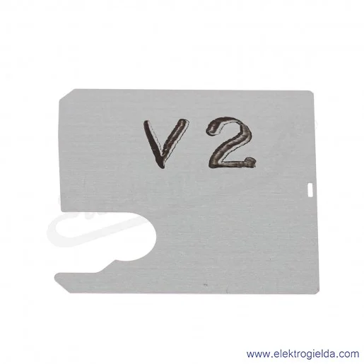 Skala amperomierza SEC72 500/5A, 72x72mm Skala amperomierza SEC72 500/5A, 72x72mm