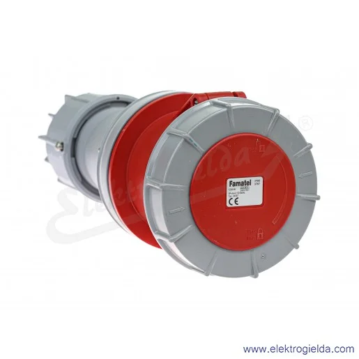 Gniazdo przenośne 24307, 5X125, 400V, na przewód, IP67 Gniazdo przenośne 24307, 5X125, 400V, na przewód, IP67