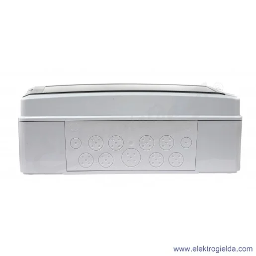 Obudowa modułowa 39018, Acqua+, 1x18 modułów, 290x430x160mm, IP65 Obudowa modułowa 39018, Acqua+, 1x18 modułów, 290x430x160mm, IP65