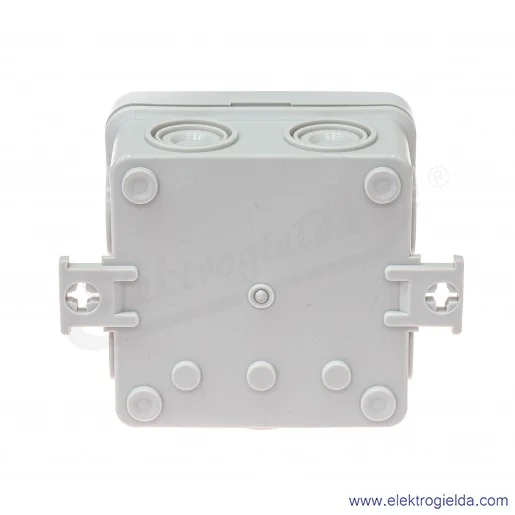 Puszka natynkowa 3051, Mini box 75x75x39mm, szara, IP55 Puszka natynkowa 3051, Mini box 75x75x39mm, szara, IP55