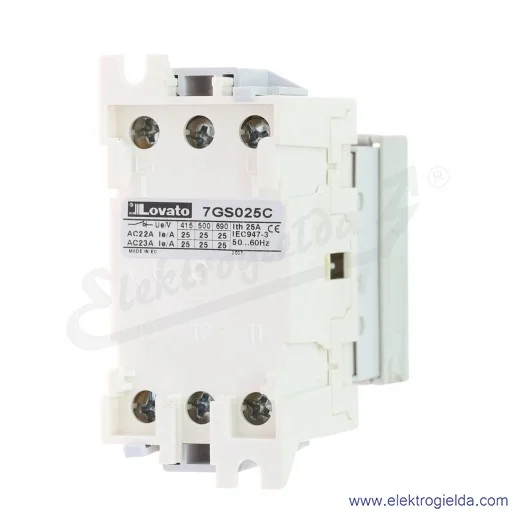 Rozłącznik izolacyjny 7GS025C, 7GS025C, 3P, 25A, montaż DIN Rozłącznik izolacyjny 7GS025C, 7GS025C, 3P, 25A, montaż DIN
