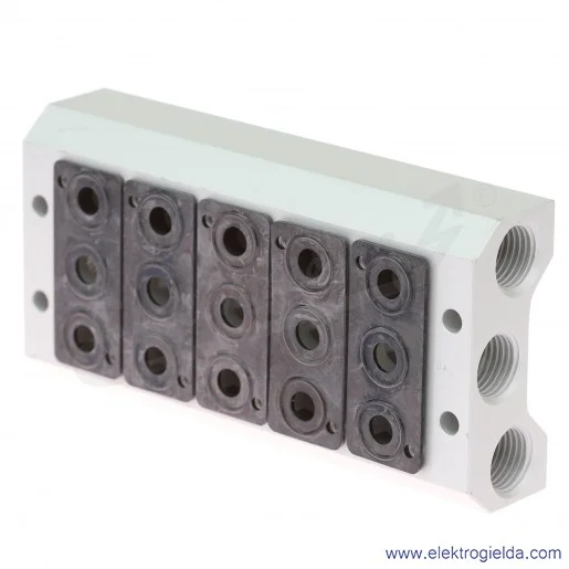 Płyta zaworowa G1/8, 5*5/2, do serii V50, V50A505 Płyta zaworowa G1/8, 5*5/2, do serii V50, V50A505