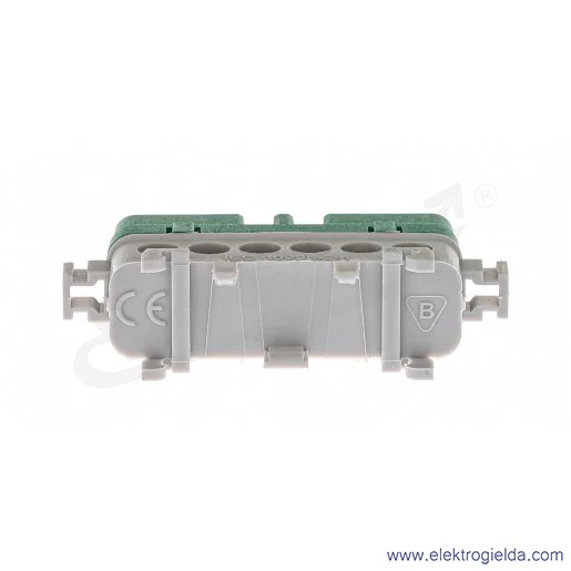 Listwa przyłączeniowa A18-0058 LPI-6z 16mm2, 400V 76A, zielona z poliamidu Listwa przyłączeniowa A18-0058 LPI-6z 16mm2, 400V 76A, zielona z poliamidu