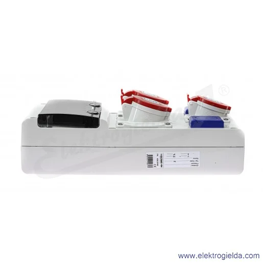 Rozdzielnia 632.331W 11 modułów DIN 2x32A/5+1x16A/5+2x230V Rozdzielnia 632.331W 11 modułów DIN 2x32A/5+1x16A/5+2x230V