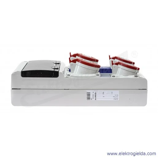 Rozdzielnia 632.X3311 14 modułów DIN 2x32A 5P+2x16A 5P +3x230V Rozdzielnia 632.X3311 14 modułów DIN 2x32A 5P+2x16A 5P +3x230V