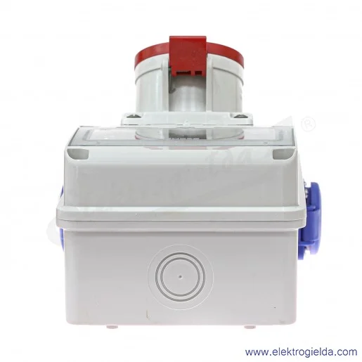 Rozdzielnia 633.3W 6 modułów DIN 1x400V 32A 5P+2x230V Rozdzielnia 633.3W 6 modułów DIN 1x400V 32A 5P+2x230V