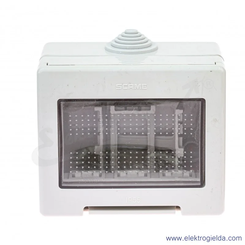 Puszka natynkowa 136.5123 3-modułowa, 98x82x52mm, IP55 Unibox Puszka natynkowa 136.5123 3-modułowa, 98x82x52mm, IP55 Unibox