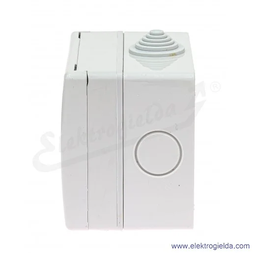 Puszka natynkowa 136.5123 3-modułowa, 98x82x52mm, IP55 Unibox Puszka natynkowa 136.5123 3-modułowa, 98x82x52mm, IP55 Unibox