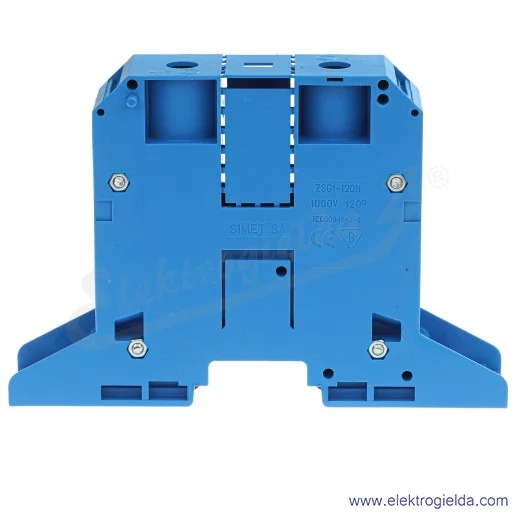 Złączka szynowa 11953313 ZSG1-120N niebieska 120mm2 Złączka szynowa 11953313 ZSG1-120N niebieska 120mm2