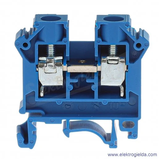 Złączka szynowa 11521313 ZSG1-10,0N niebieska 10mm2, szyna TS32 i TS35 Złączka szynowa 11521313 ZSG1-10,0N niebieska 10mm2, szyna TS32 i TS35