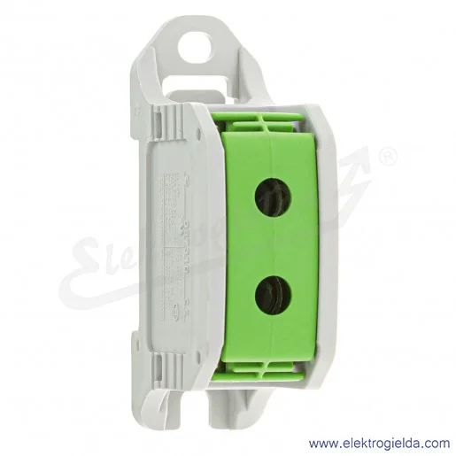 Złączka szynowa 81001005 STB 50 zielona śrubowa Al/Cu 87310 Simblock Złączka szynowa 81001005 STB 50 zielona śrubowa Al/Cu 87310 Simblock