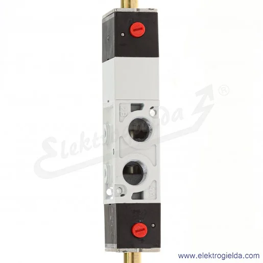 Zawór rozdzielający 5/3 G1/4 bistabilny, wszystkie przyłacza odcięte(APB) sterowanie cewką, bez cewek V51B611A-A2000 Zawór rozdzielający 5/3 G1/4 bistabilny, wszystkie przyłacza odcięte(APB) sterowanie cewką, bez cewek V51B611A-A2000