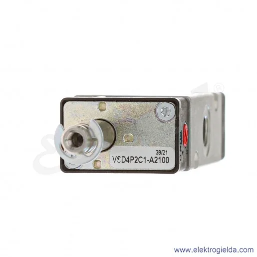 Zawór rozdzielający 3/2 G1/8 NC monostabilny, sterowany elektromagnetycznie, pilot zasilany wewnętrznie, 2-8 bar, bez cewki V60A Zawór rozdzielający 3/2 G1/8 NC monostabilny, sterowany elektromagnetycznie, pilot zasilany wewnętrznie, 2-8 bar, bez cewki V60A