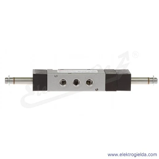 Zawór rozdzielający 5/3 G1/8 (APB) bistabilny, sterowany elektromagnetycznie, pilot zasilany wewnętrznie, 3-8 bar, bez cewek V6 Zawór rozdzielający 5/3 G1/8 (APB) bistabilny, sterowany elektromagnetycznie, pilot zasilany wewnętrznie, 3-8 bar, bez cewek V6