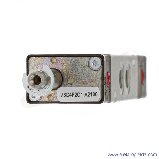 Zawór rozdzielający 5/3 G1/8 (APB) bistabilny, sterowany elektromagnetycznie, pilot zasilany wewnętrznie, 3-8 bar, bez cewek V6 Zawór rozdzielający 5/3 G1/8 (APB) bistabilny, sterowany elektromagnetycznie, pilot zasilany wewnętrznie, 3-8 bar, bez cewek V6