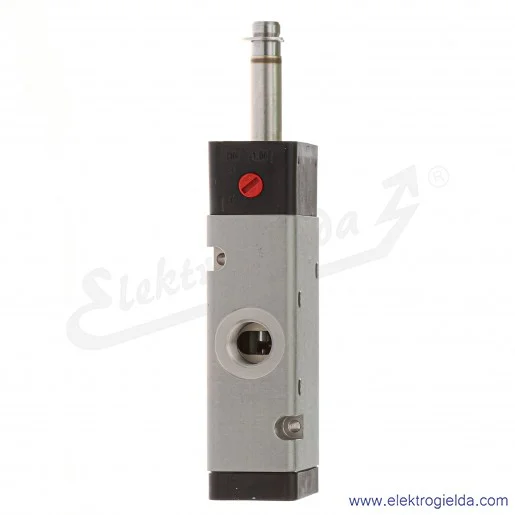 Zawór rozdzielający 3/2 G1/4 NC monostabilny, sterowany elektromagnetycznie, pilot zasilany wewnętrznie, 2-8 bar, bez cewki V61B Zawór rozdzielający 3/2 G1/4 NC monostabilny, sterowany elektromagnetycznie, pilot zasilany wewnętrznie, 2-8 bar, bez cewki V61B