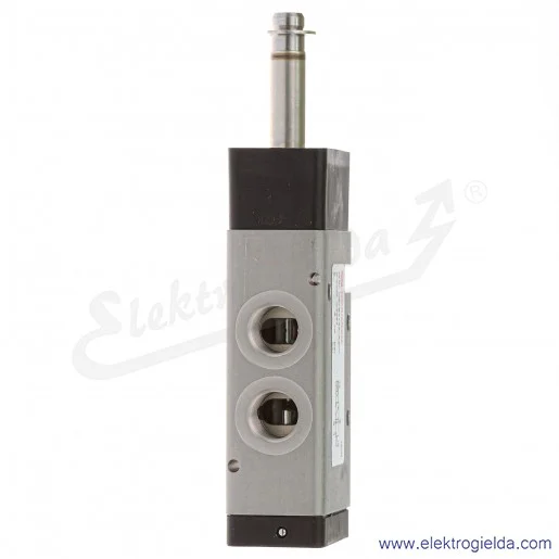 Zawór rozdzielający 3/2 G1/4 NC monostabilny, sterowany elektromagnetycznie, pilot zasilany wewnętrznie, 2-8 bar, bez cewki V61B Zawór rozdzielający 3/2 G1/4 NC monostabilny, sterowany elektromagnetycznie, pilot zasilany wewnętrznie, 2-8 bar, bez cewki V61B