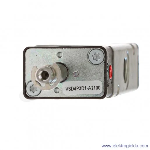 Zawór rozdzielający 3/2 G1/4 NC monostabilny, sterowany elektromagnetycznie, pilot zasilany wewnętrznie, 2-8 bar, bez cewki V61B Zawór rozdzielający 3/2 G1/4 NC monostabilny, sterowany elektromagnetycznie, pilot zasilany wewnętrznie, 2-8 bar, bez cewki V61B