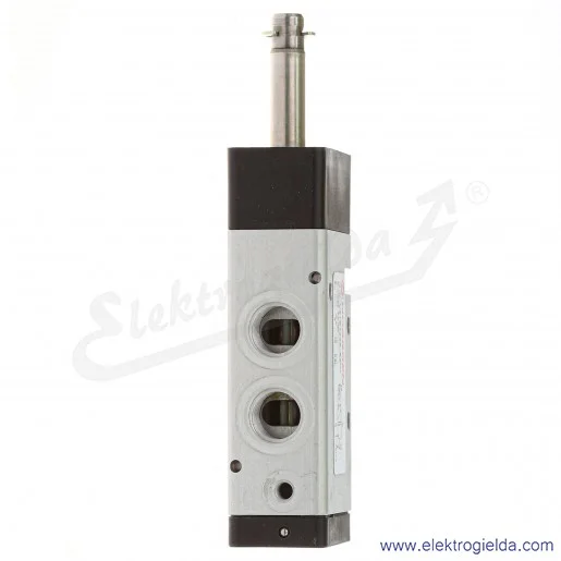 Zawór rozdzielający 3/2 G1/4 NC monostabilny, -0.9-8 bar, sterowany elektromagnetycznie, pilot zasilany zewnętrznie, bez cewki V Zawór rozdzielający 3/2 G1/4 NC monostabilny, -0.9-8 bar, sterowany elektromagnetycznie, pilot zasilany zewnętrznie, bez cewki V