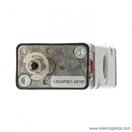 Zawór rozdzielający 3/2 G1/4 NC monostabilny, -0.9-8 bar, sterowany elektromagnetycznie, pilot zasilany zewnętrznie, bez cewki V Zawór rozdzielający 3/2 G1/4 NC monostabilny, -0.9-8 bar, sterowany elektromagnetycznie, pilot zasilany zewnętrznie, bez cewki V