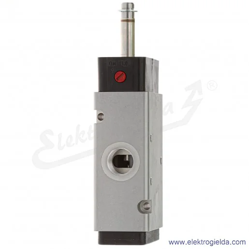 Zawór rozdzielający 3/2 G3/8 NC monostabilny, sterowany elektromagnetycznie, pilot zasilany wewnętrznie, 2-8 bar, bez cewki V62C Zawór rozdzielający 3/2 G3/8 NC monostabilny, sterowany elektromagnetycznie, pilot zasilany wewnętrznie, 2-8 bar, bez cewki V62C