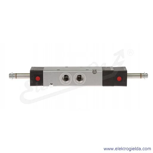 Zawór rozdzielający 5/3 G1/4 (COP) sterowany elektromagnetycznie, pilot zasilany wewnętrznie, 3-8 bar, bez cewek V61B811A-A3000 Zawór rozdzielający 5/3 G1/4 (COP) sterowany elektromagnetycznie, pilot zasilany wewnętrznie, 3-8 bar, bez cewek V61B811A-A3000