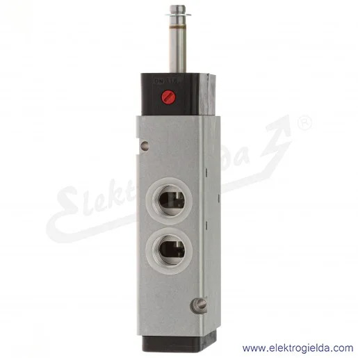 Zawór rozdzielający 5/2 G3/8 monostabilny, sterowany elektromagnetycznie, pilot zasilany wewnętrznie, 2-8 bar, bez cewki V62C513 Zawór rozdzielający 5/2 G3/8 monostabilny, sterowany elektromagnetycznie, pilot zasilany wewnętrznie, 2-8 bar, bez cewki V62C513