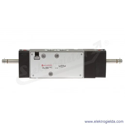 Zawór rozdzielający 5/3 G3/8 (APB) sterowany elektromagnetycznie, pilot zasilany wewnętrznie, 3-8 bar, bez cewki V62C611A-A2000 Zawór rozdzielający 5/3 G3/8 (APB) sterowany elektromagnetycznie, pilot zasilany wewnętrznie, 3-8 bar, bez cewki V62C611A-A2000