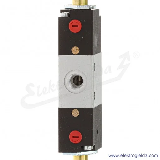 Zawór rozdzielający elektromagnetyczny 338-011-02, 3/2 bistabilny, G1/8, 1.5-10 Bar, 700 l/min, bez cewek Zawór rozdzielający elektromagnetyczny 338-011-02, 3/2 bistabilny, G1/8, 1.5-10 Bar, 700 l/min, bez cewek