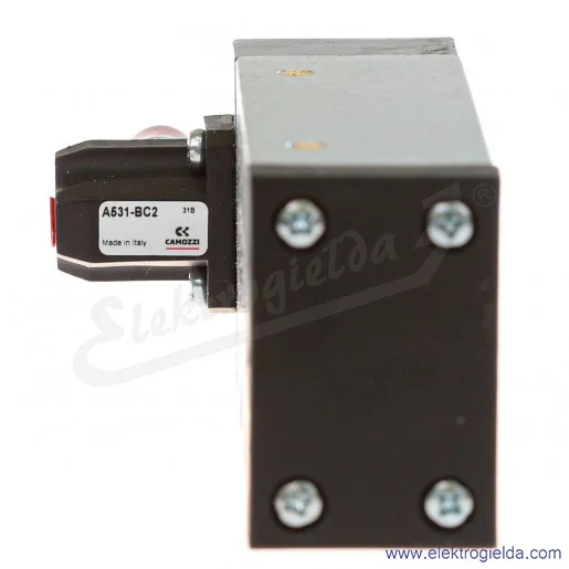 Zawór rozdzielający elektromagnetyczny 952-000-P15-23, 5/2 monostabilny, ISO2, CNOMO, 2.5 -10 Bar, 1610 l/min, bez cewki Zawór rozdzielający elektromagnetyczny 952-000-P15-23, 5/2 monostabilny, ISO2, CNOMO, 2.5 -10 Bar, 1610 l/min, bez cewki