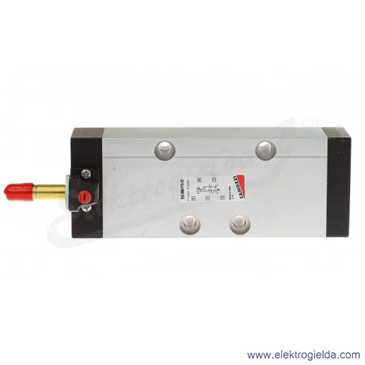 Zawór rozdzielający elektromagnetyczny 953-000-P15-23, 5/2 monostabilny, ISO3, CNOMO, 2.5-10 Bar, 4350 l/min, bez cewki Zawór rozdzielający elektromagnetyczny 953-000-P15-23, 5/2 monostabilny, ISO3, CNOMO, 2.5-10 Bar, 4350 l/min, bez cewki