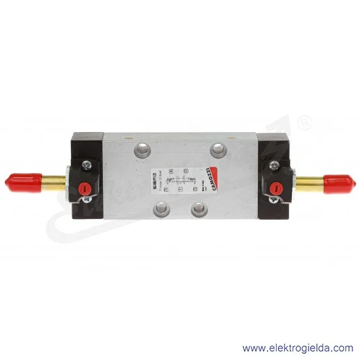 Zawór rozdzielający elektromagnetyczny 962-000-P11-23, 5/3 w pozycji środkowej zamknięty, ISO2, CNOMO, 2.5-10 Bar, 1610 l/min, b Zawór rozdzielający elektromagnetyczny 962-000-P11-23, 5/3 w pozycji środkowej zamknięty, ISO2, CNOMO, 2.5-10 Bar, 1610 l/min, b