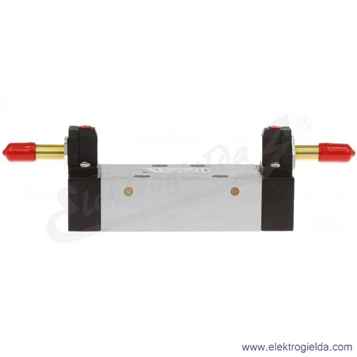 Zawór rozdzielający elektromagnetyczny 962-000-P11-23, 5/3 w pozycji środkowej zamknięty, ISO2, CNOMO, 2.5-10 Bar, 1610 l/min, b Zawór rozdzielający elektromagnetyczny 962-000-P11-23, 5/3 w pozycji środkowej zamknięty, ISO2, CNOMO, 2.5-10 Bar, 1610 l/min, b