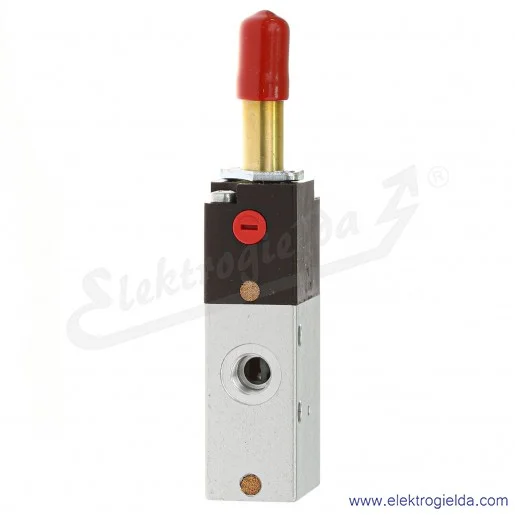 Zawór rozdzielający elektromagnetyczny 338-015-02, 3/2 NC, G1/8, monostabilny, 2.5-10 Bar, 700 l/min, bez cewki Zawór rozdzielający elektromagnetyczny 338-015-02, 3/2 NC, G1/8, monostabilny, 2.5-10 Bar, 700 l/min, bez cewki