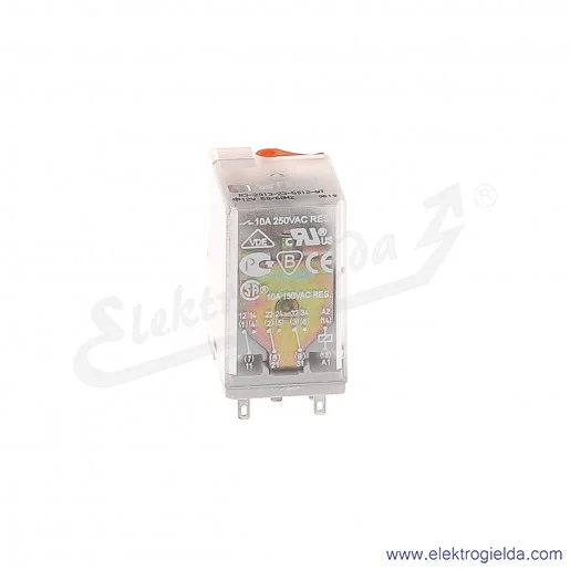 Przekaźnik elektromagnetyczny R3N-2013-23-5012-WT 3P 12VAC Przekaźnik elektromagnetyczny R3N-2013-23-5012-WT 3P 12VAC