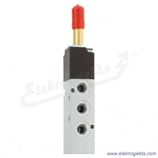 Zawór rozdzielający elektromagnetyczny 358-015-02, 5/2 monostabilny, G1/8, 2,5-10 Bar, 700 l/min, bez cewki Zawór rozdzielający elektromagnetyczny 358-015-02, 5/2 monostabilny, G1/8, 2,5-10 Bar, 700 l/min, bez cewki