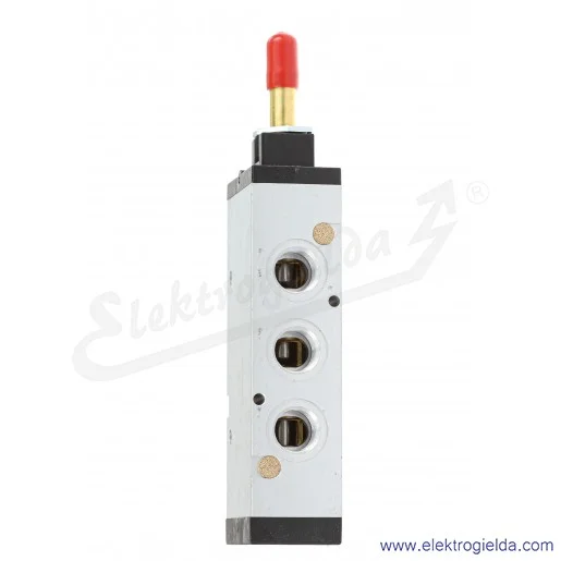 Zawór rozdzielający elektromagnetyczny 453-015-22, 5/2 monostabilny, G3/8, 2.5-10 Bar, 1800 l/min, bez cewki Zawór rozdzielający elektromagnetyczny 453-015-22, 5/2 monostabilny, G3/8, 2.5-10 Bar, 1800 l/min, bez cewki