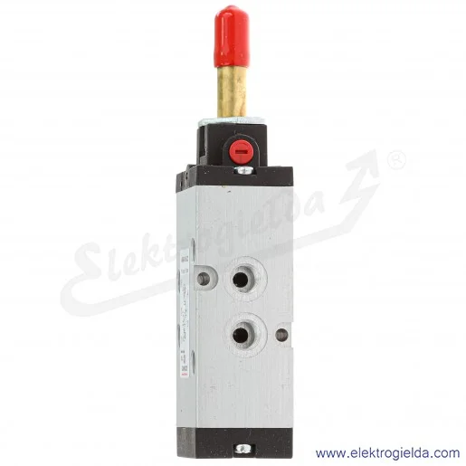 Zawór rozdzielający elektromagnetyczny 458-015-22, 5/2 monostabilny, G1/8, 2.5-10 Bar, 650 l/min, bez cewki Zawór rozdzielający elektromagnetyczny 458-015-22, 5/2 monostabilny, G1/8, 2.5-10 Bar, 650 l/min, bez cewki