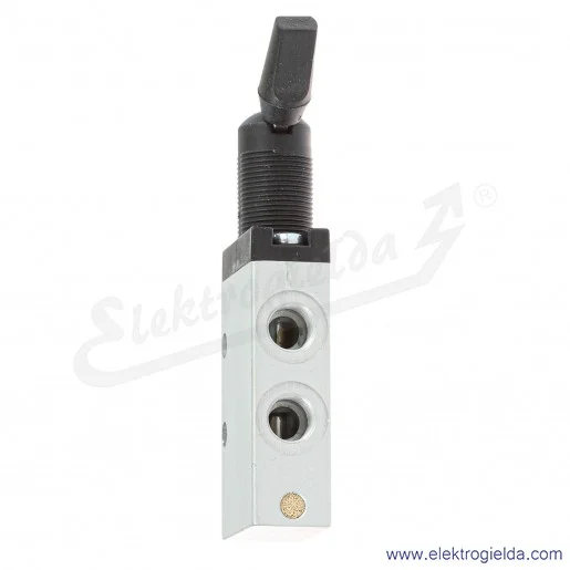 Zawór rozdzielający ręczny 338-990, 3/2 NC, G1/8, -0.9-10 Bar, 700 l/min Zawór rozdzielający ręczny 338-990, 3/2 NC, G1/8, -0.9-10 Bar, 700 l/min