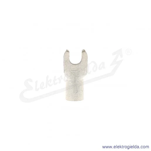 Końcówka widełkowa E09KO-01020103500 KW 16/5 nieizolowana cynowana galwanicznie, 100 sztuk Końcówka widełkowa E09KO-01020103500 KW 16/5 nieizolowana cynowana galwanicznie, 100 sztuk