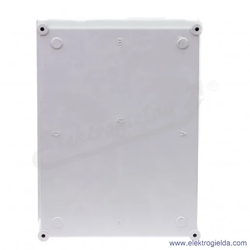 Obudowa seria Halyester CA-43s 360x270x170 IP67, RAL7035, pełne wieczko, montaż natynkowy Obudowa seria Halyester CA-43s 360x270x170 IP67, RAL7035, pełne wieczko, montaż natynkowy